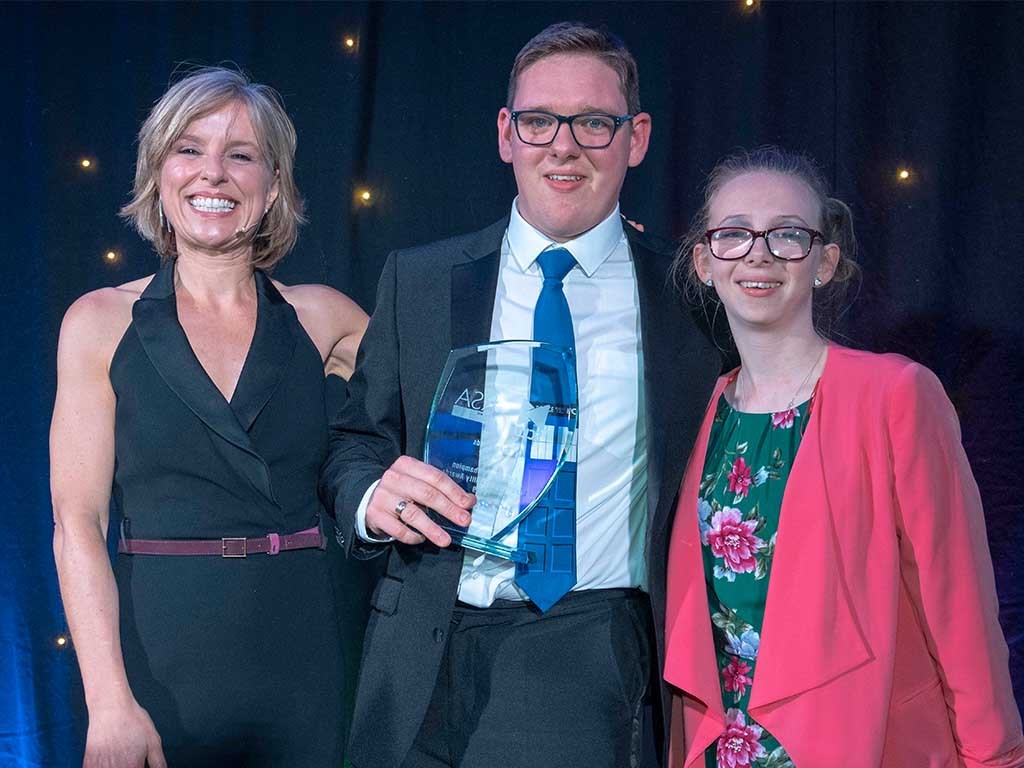 Fife College Student Honoured to Present at 2019 Scottish Learning Disability Awards