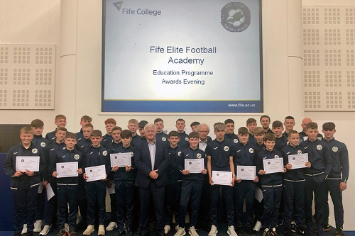 Fife’s Young Football Stars Honoured at Celebration Event 