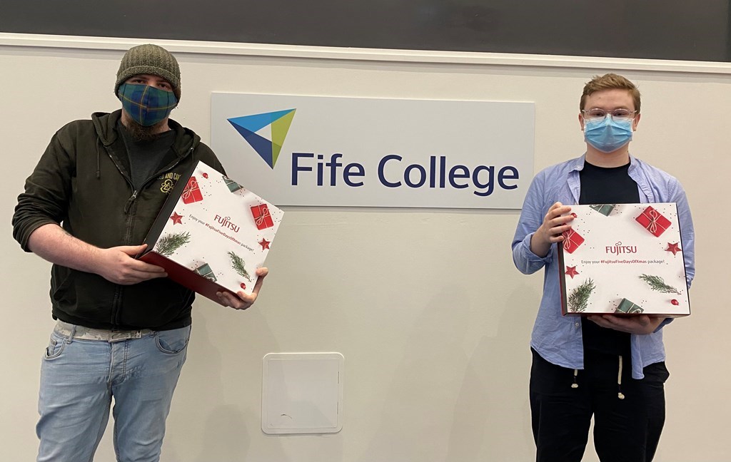 Fife College team make final of Fujitsu tech competition
