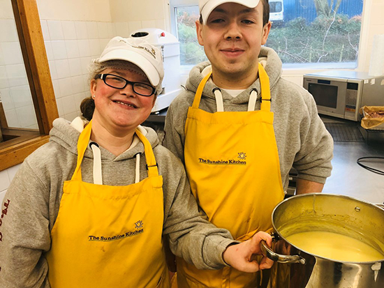 Work experience helps Fife College students with learning disabilities shine