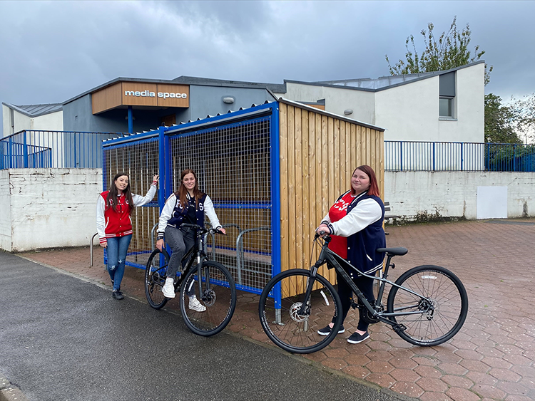 Fife College commended for campus cycling facilities