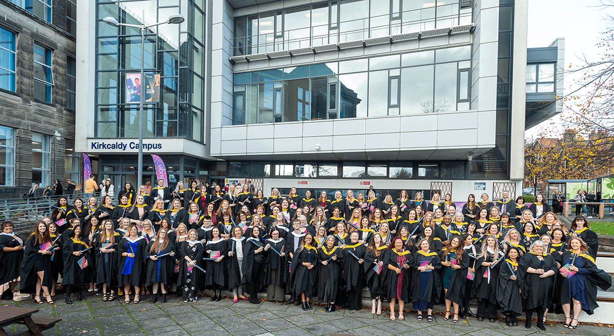 Graduation celebrations for over 500 Fife College students