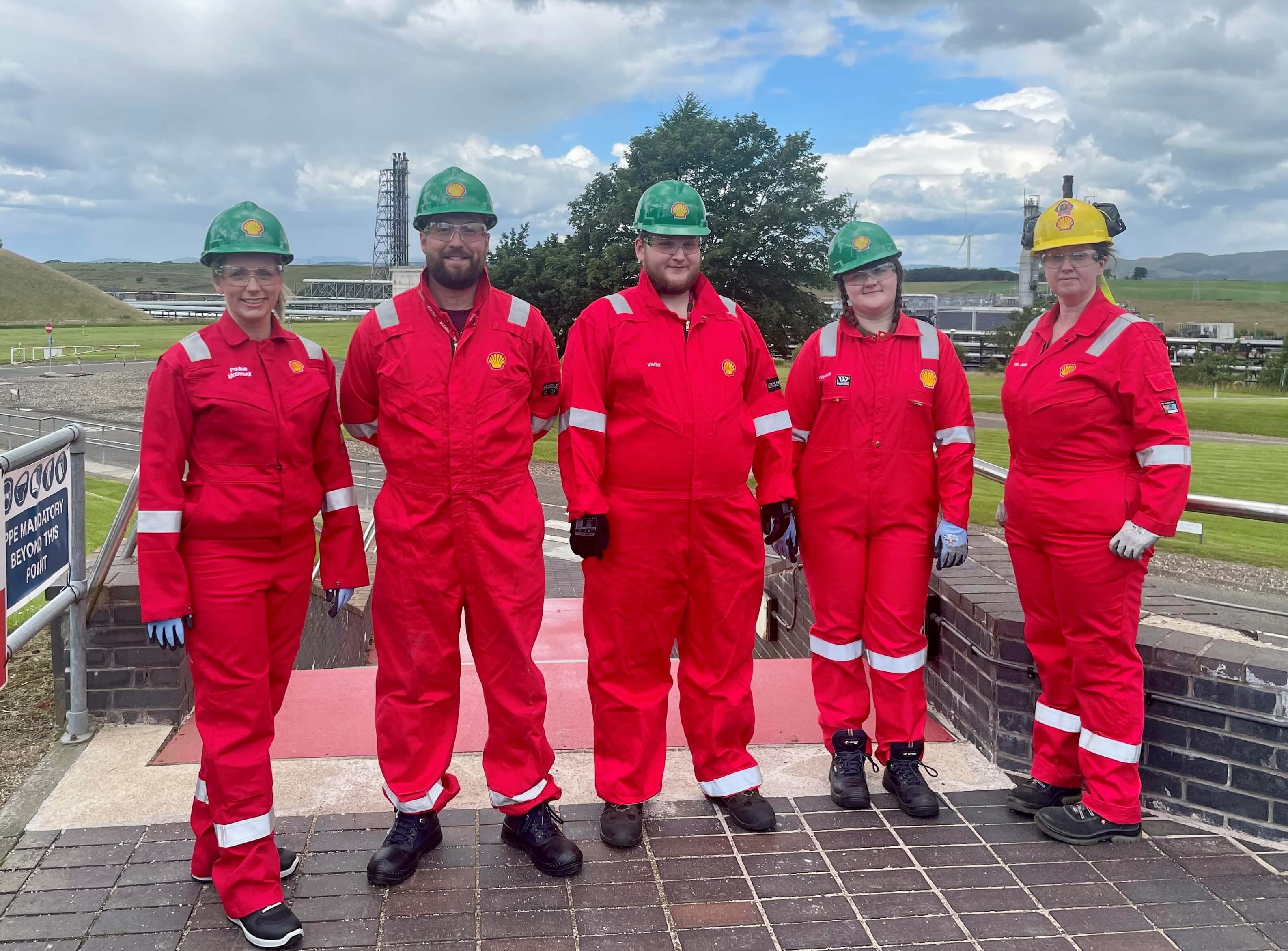 Fife College students awarded Shell scholarships at Mossmorran