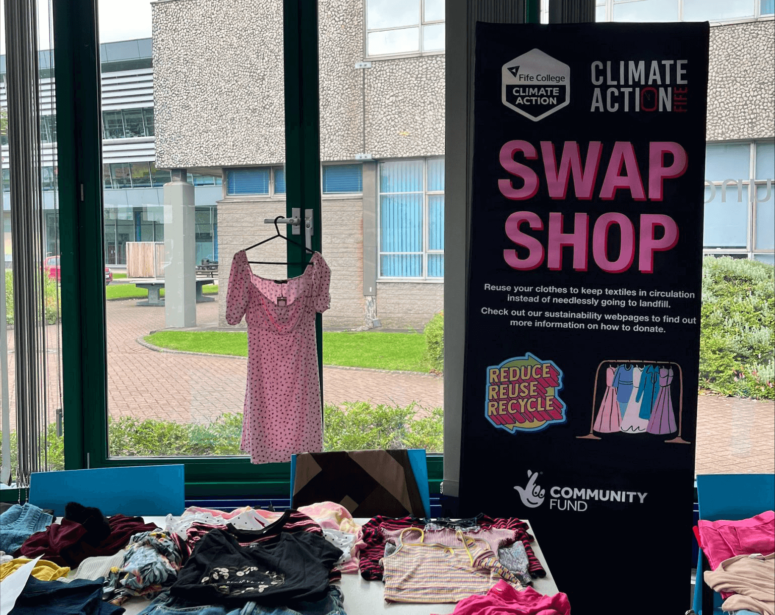 Fife College to host Swap Shop as part of Fife Climate Festival