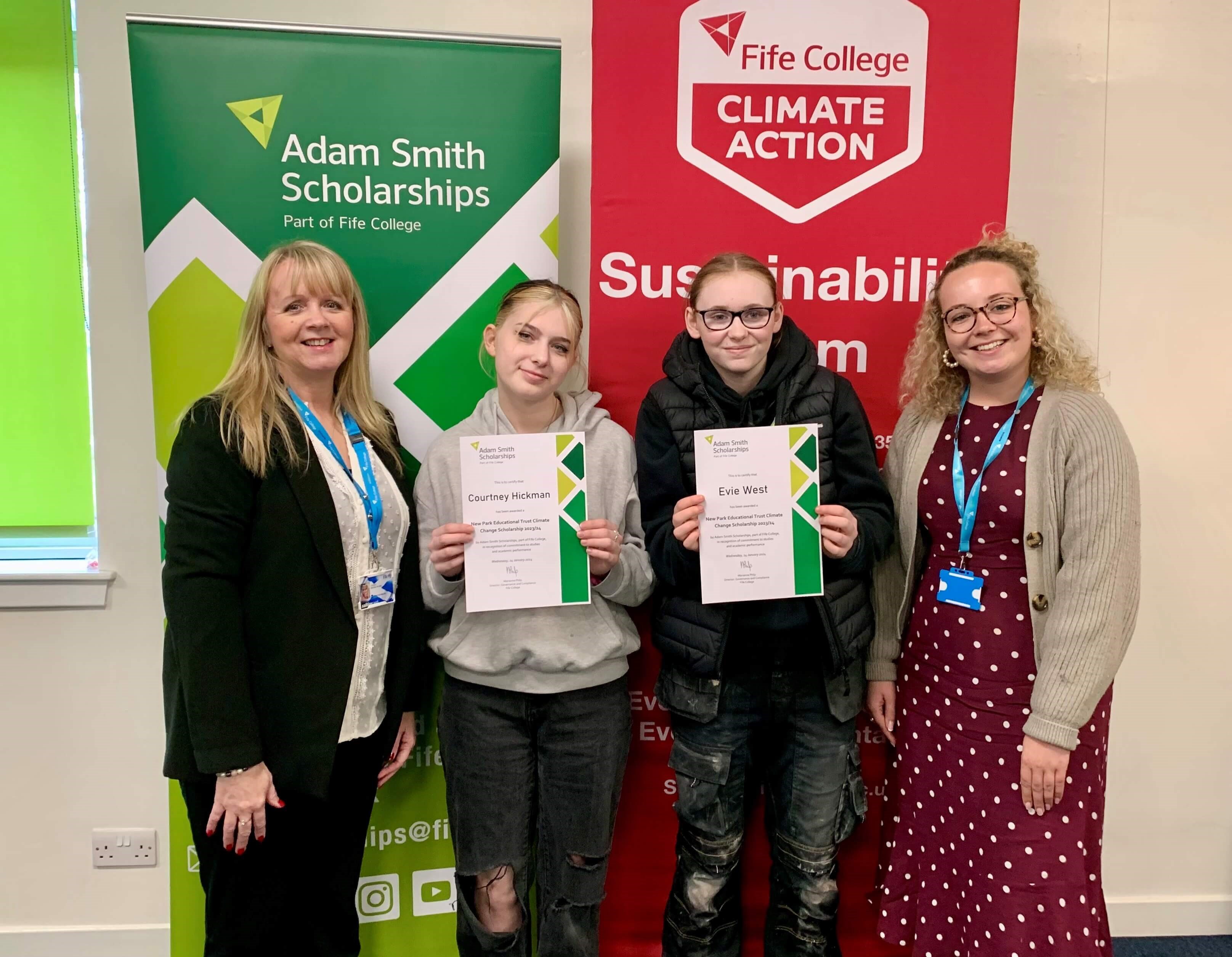 Students awarded scholarships for efforts to tackle climate change