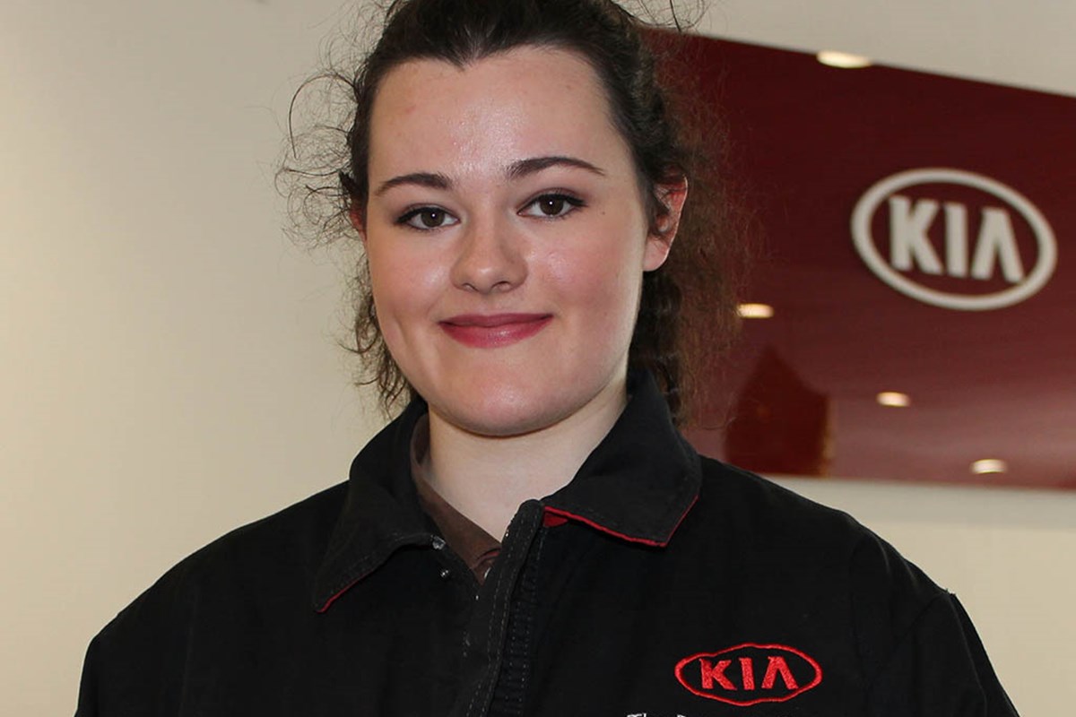 National Win for Automotive Apprentice Rebecca!