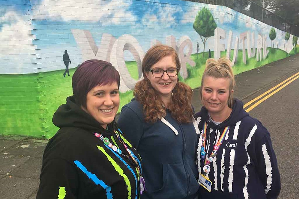 Inspiring Mural Celebrates Year of Young People