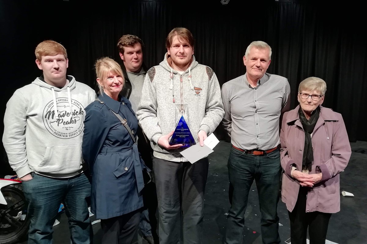 Acting and Performance Student Robert Awarded Overcoming Adversity Award 