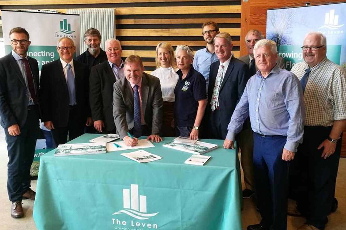 Fife College Sign The Leven ‘Sustainable Growth Agreement’  