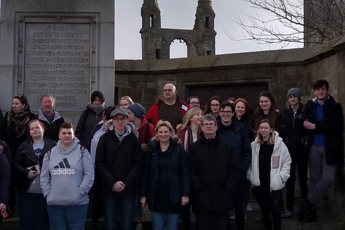 Pathway Programme and Social Sciences students visit St Andrews University
