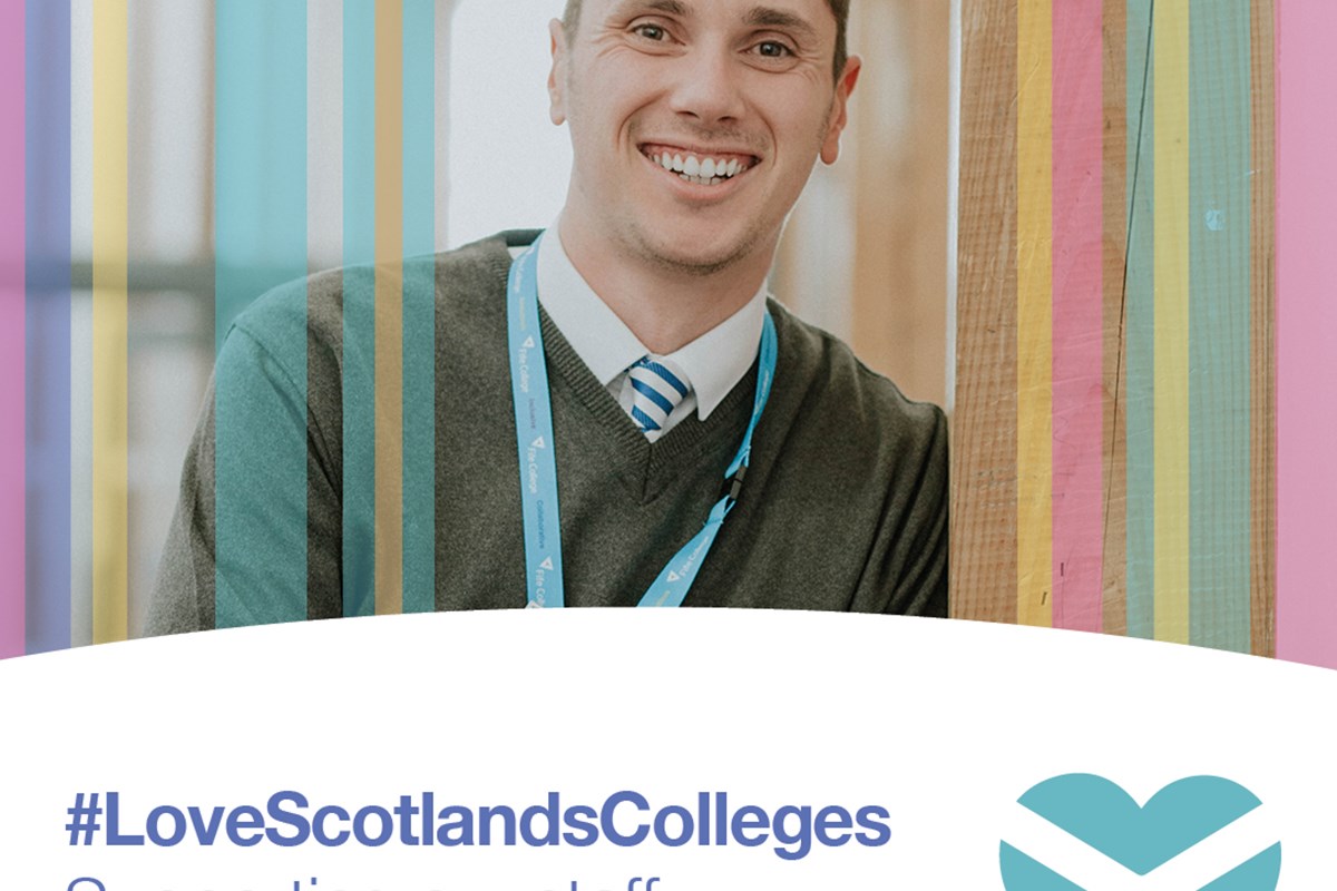Fife College joins the campaign to #LoveScotlandsColleges