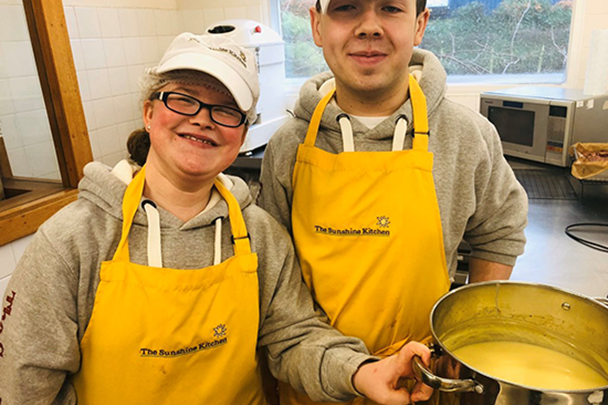 Work experience helps Fife College students with learning disabilities shine