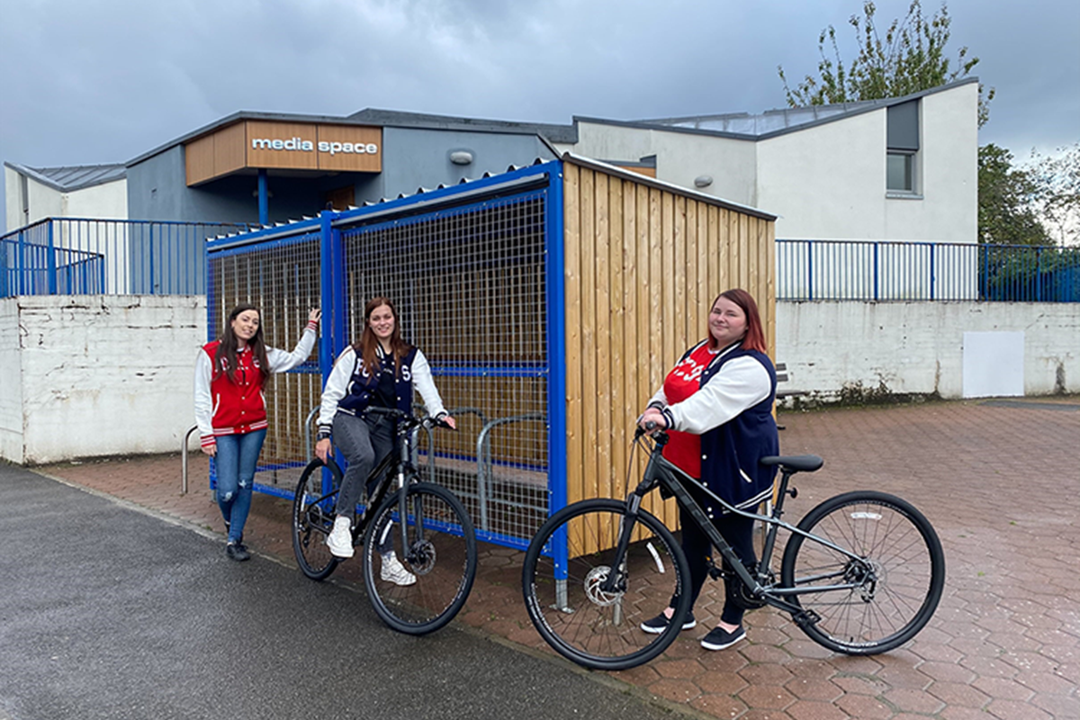 Fife College commended for campus cycling facilities