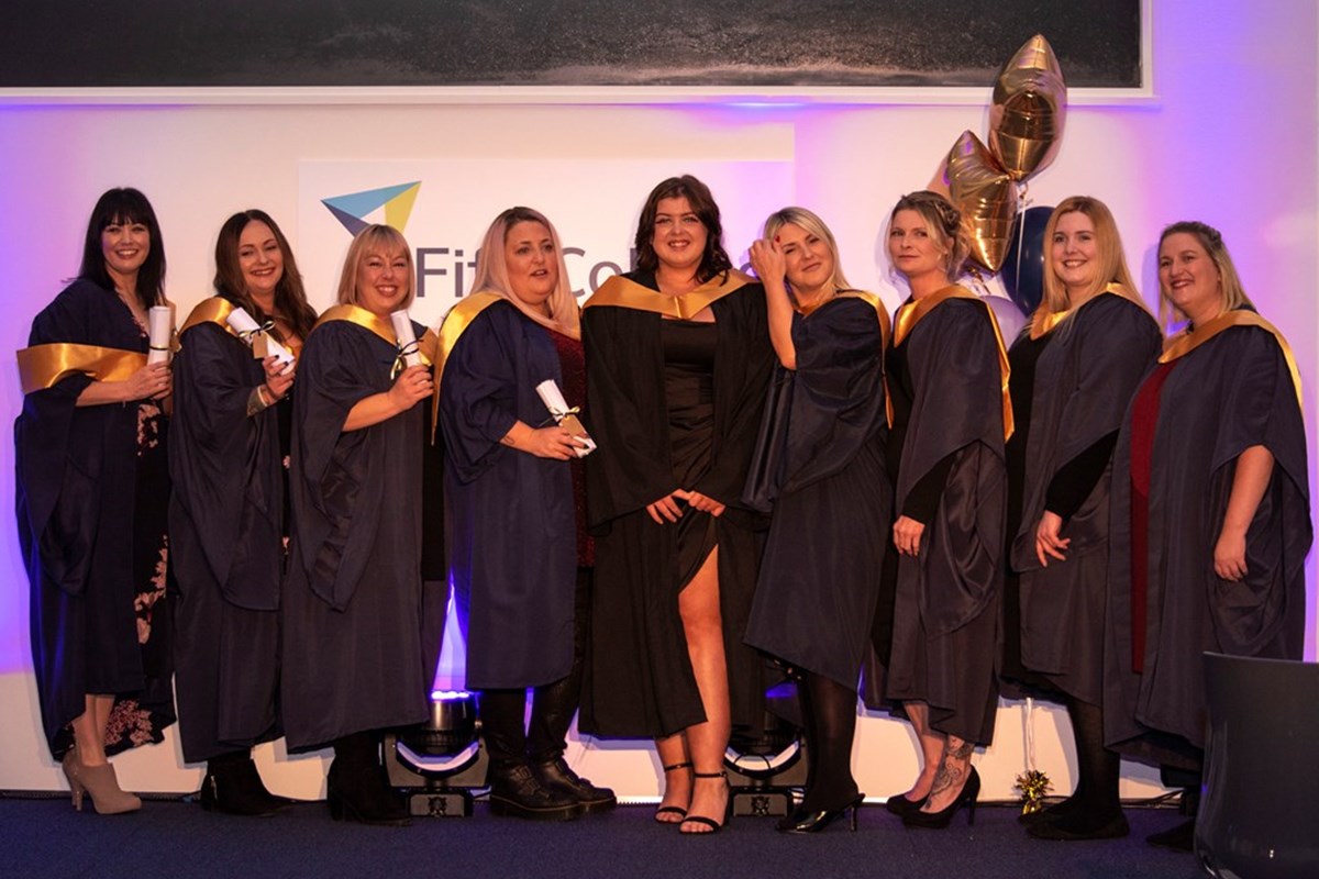 First students trained in advanced skincare treatment graduate from Fife College