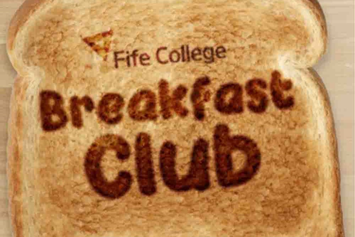 Almost 3,000 free breakfasts served up as Fife College aims to reduce impacts of cost-of-living crisis on students