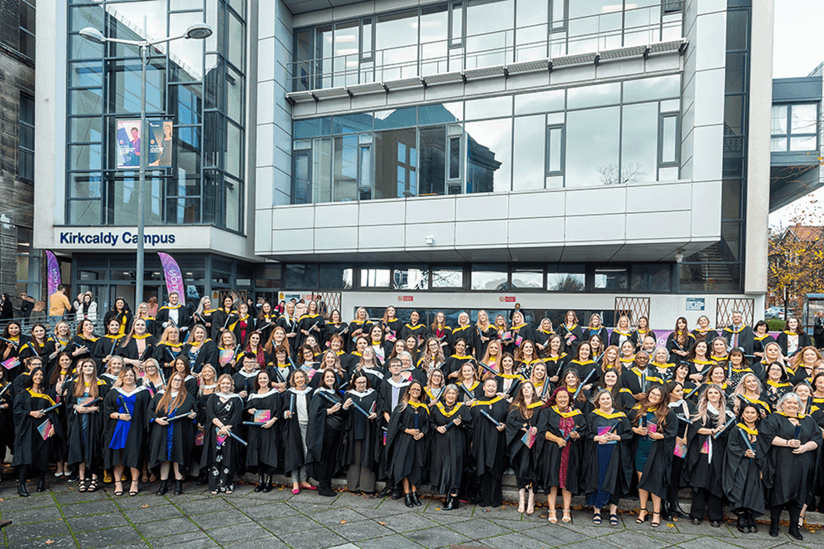 Graduation celebrations for over 500 Fife College students