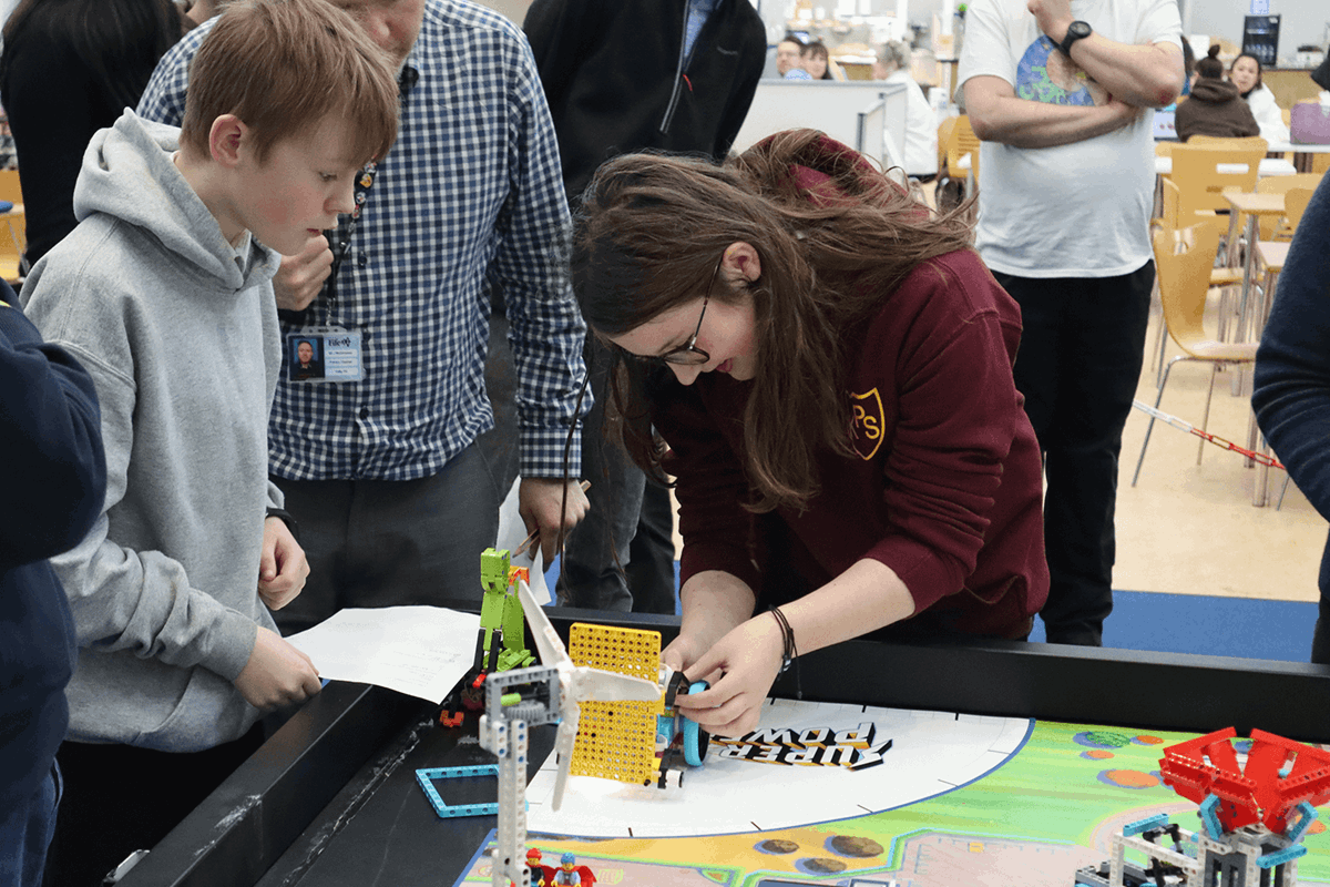 Fife College hosts global STEM competition at Kirkcaldy Campus