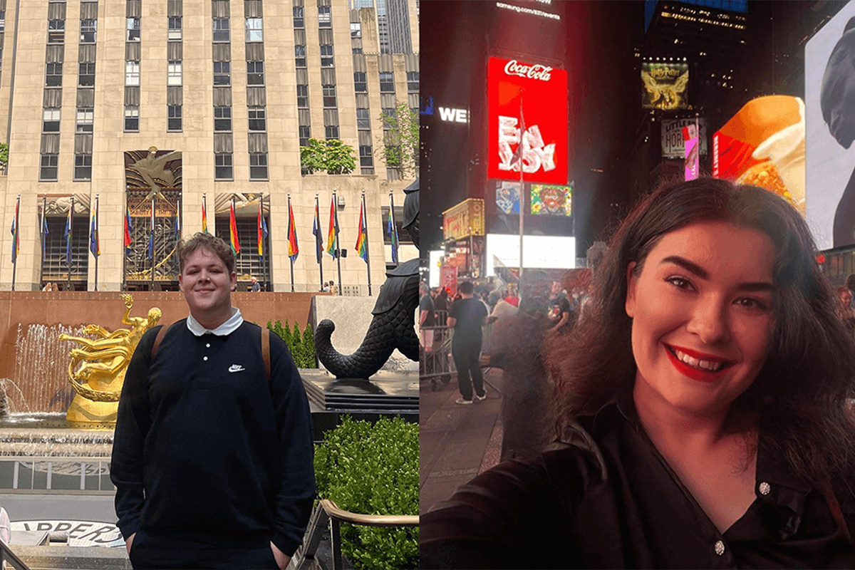 From Fife College to New York City - students benefit from trip of a lifetime!