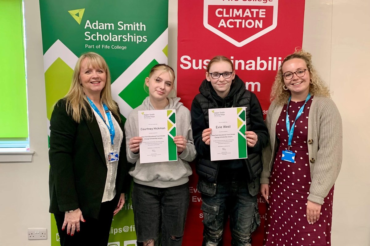 Students awarded scholarships for efforts to tackle climate change