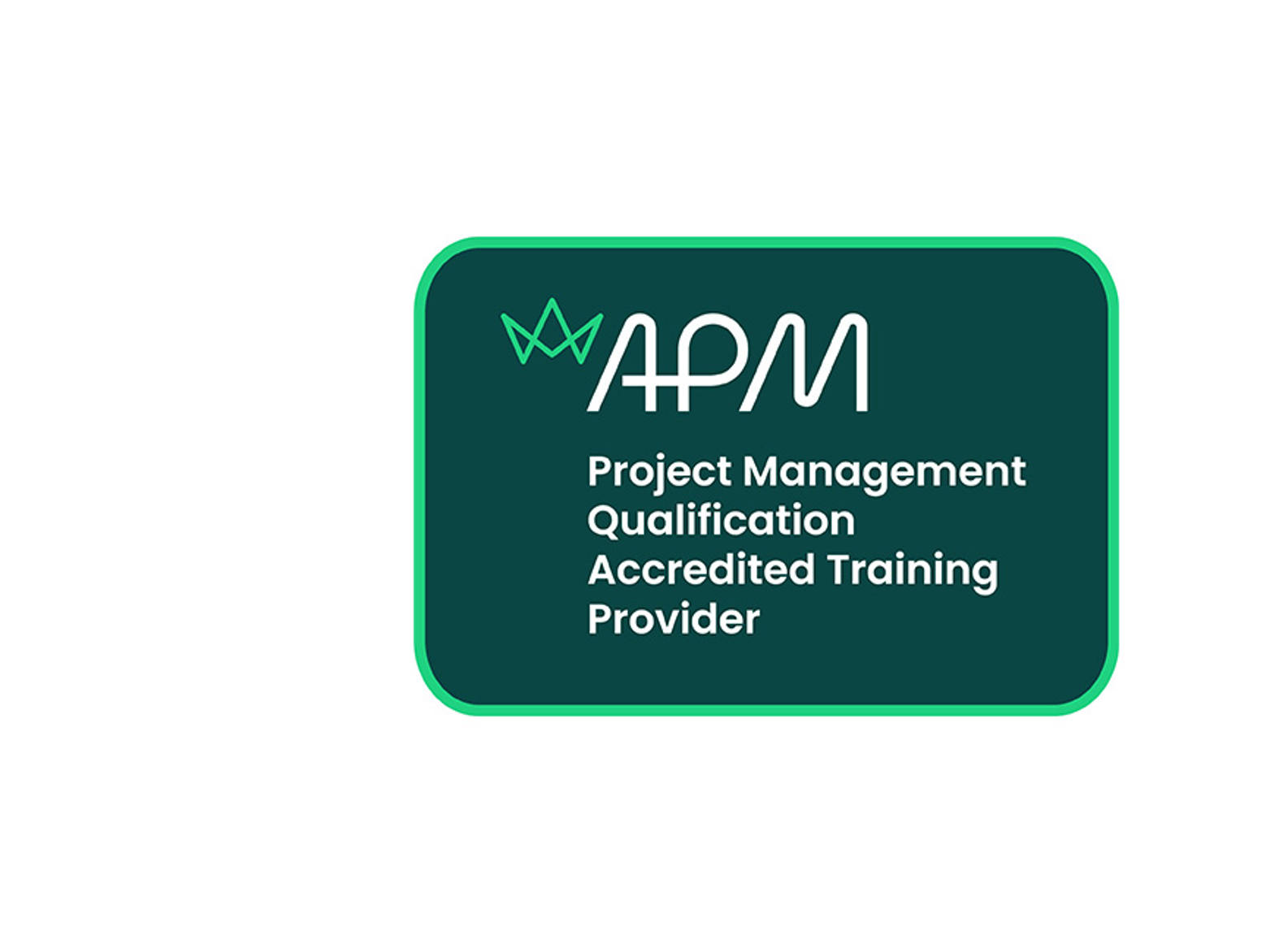 apm training provider accreditation logo