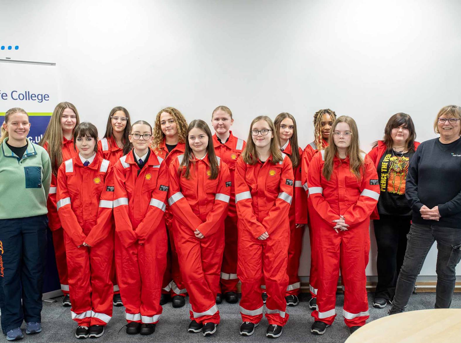 Shell Fife Girls in Energy programme at Fife College expanded thanks to Shell UK ...
