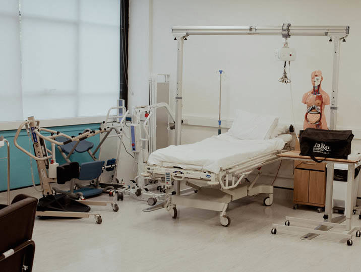 social care classroom set up