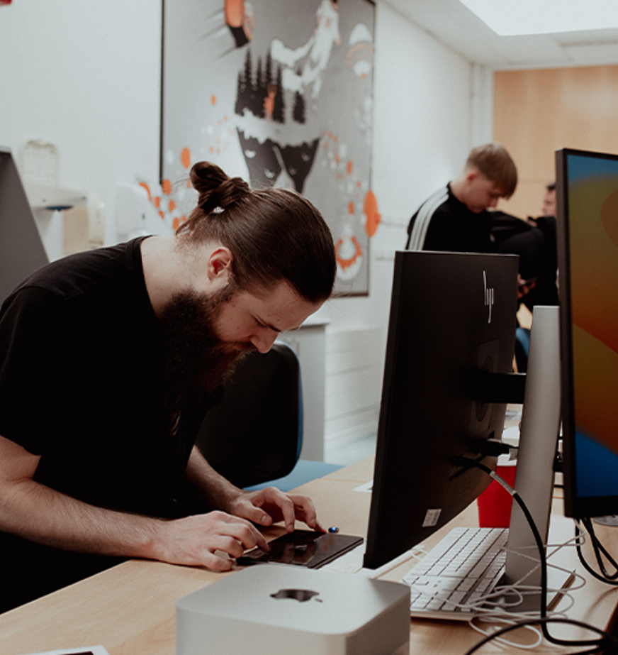 data science student working data science student working