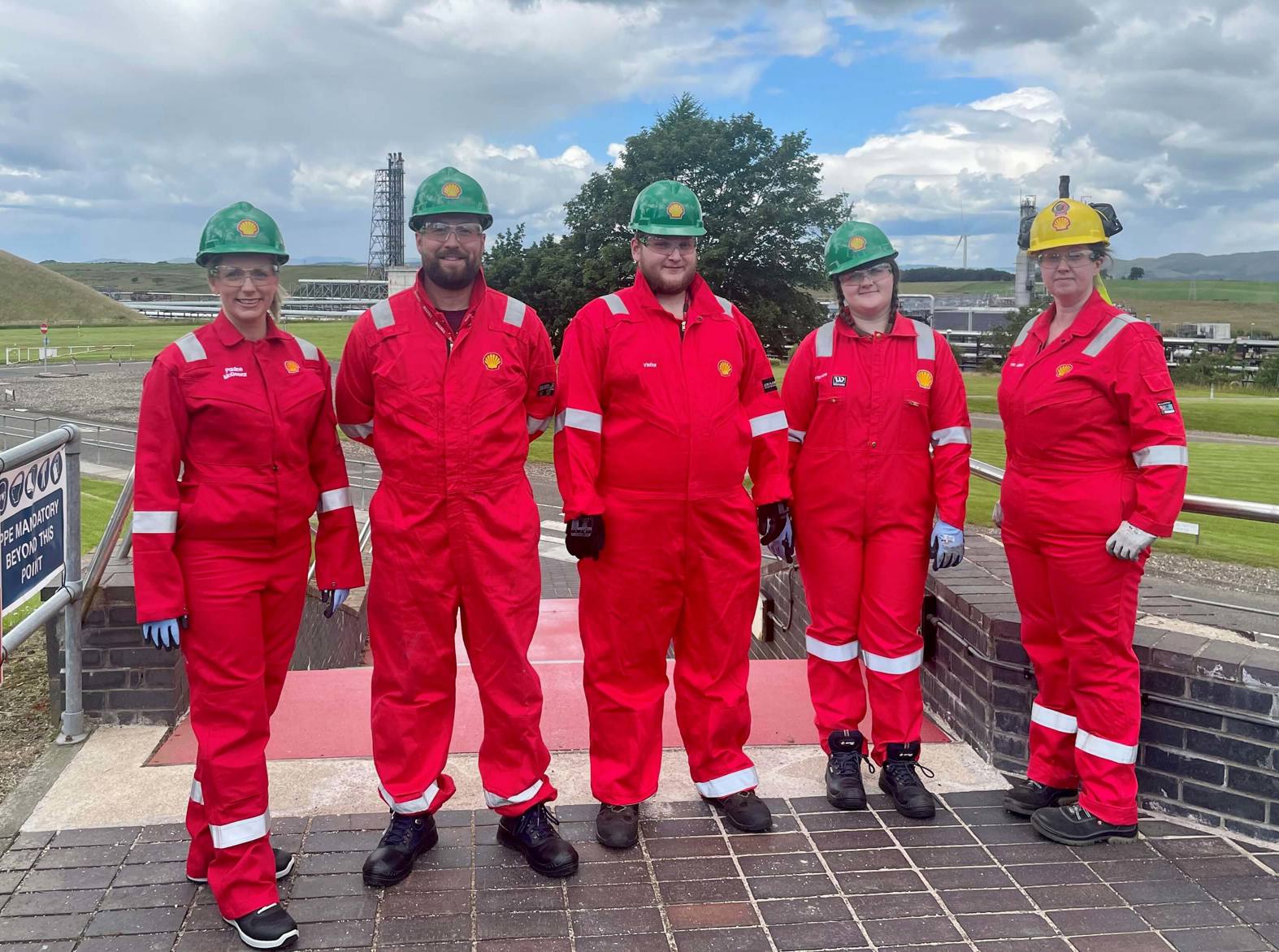 Shell Fife Fife College students awarded Shell scholarships at Mossmorran | Fife ...